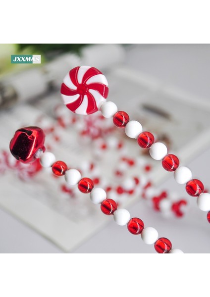 Şeker 4 Paket Şeker Kamışı Noel Dekorasyon Bells Lolipop Kolye Ağacı Noel Süsleri Ev Dekor Noel Hediyeleri Navidad Parti Malzemeleri (Yurt Dışından) indirimleri