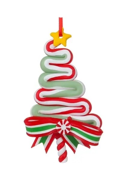 G Noel Şeker Süs Lolipop Noel Dekor Şeker Kamışı Asılı Dekorasyon Bastonlar El Sanatları Noel Çelenk Noel Ağacı Parti Malzemeleri (Yurt Dışından)
