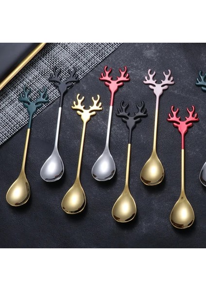 Gümüş Çorap Navidad 2023 Merry Christmas Elk Ağacı Kaşık Noel Partisi Süsleri Ev Masa Için Noel Süslemeleri Yeni Yıl Kerst Noel Hediyesi (Yurt Dışından) indirimleri