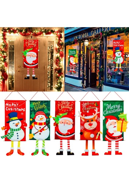 Fan Bayrağı 7 Merry Christmas Asılı Bayrak Noel Süslemeleri Ev Kapı Noel Süsleri Noel Hediyeleri Navidad Dekor 2023 Yeni Yıl (Yurt Dışından) fiyatları