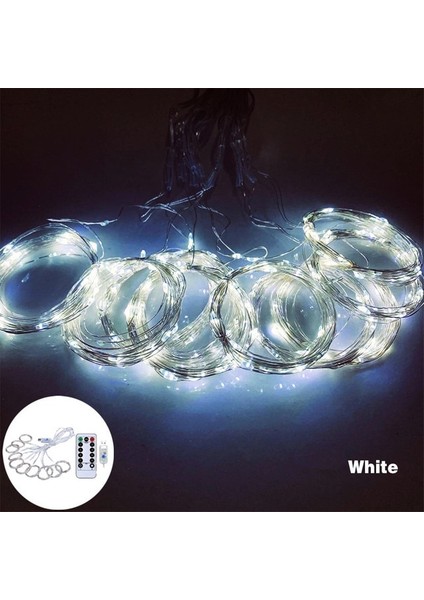 Beyaz 3X2M 200LED 3m LED Perde Dize Işık Noel Süslemeleri Ev Garland Dekor Için Yeni Yıl 2023 Noel Navidad 2022 Noel Süsleri (Yurt Dışından)