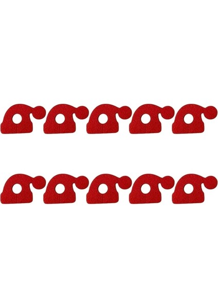 I-10 Adet 10 Adet/takım Noel Fincan Kartı Noel Süslemeleri Ev Için 2022 Noel Baba Şapkası Şarap Bardağı Dekor Süsler Navidad Noel Yeni Yıl 2023 (Yurt Dışından) fiyatları