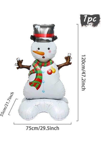 04 Şişme Noel Baston Merry Christmas Süslemeleri Ev 2023 Noel Navidad Doğum Hediyeleri Noel Süsleme Yeni Yıl 2024 (Yurt Dışından)