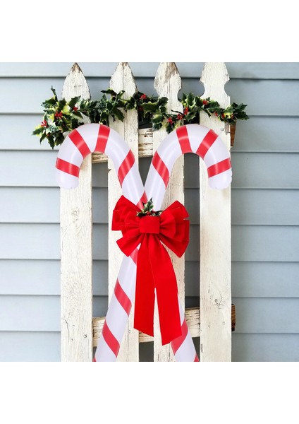 04 Şişme Noel Baston Merry Christmas Süslemeleri Ev 2023 Noel Navidad Doğum Hediyeleri Noel Süsleme Yeni Yıl 2024 (Yurt Dışından) indirimleri