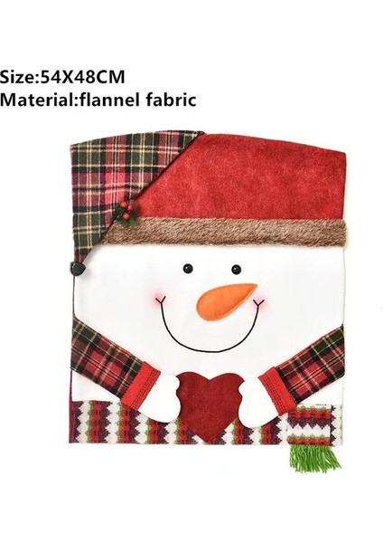 204-KARDAN Adam Kalp Noel Gnome Sandalye Kapak Merry Christmas Süslemeleri Ev Için Navidad 2023 Noel Dekor Hediyeler Mutlu Yıllar 2024 Kerst Natale (Yurt Dışından)