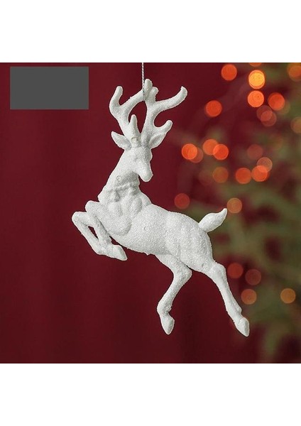 Stil 9 Noel Kolye Kar Tanesi Melek Kanat Elk Asılı Kolye Tatil Partisi Için Noel Ağacı Dekorasyon Yeni Yıl Malzemeleri (Yurt Dışından)