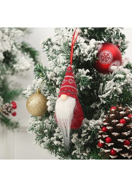 E Navidad 2022 Yeni Yıl 2023 Hediyeler Noel Santa Yüzü Olmayan Gnomes Bebekler Noel Süslemeleri Ev Için Noel Ağacı Dekor Süsler (Yurt Dışından)