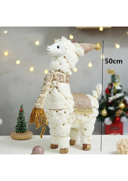 366-3 Elk Noel Partisi Dekorasyon Bebek Noel Dekorasyon Ağacı Için Noel Baba Kardan Adam Oyuncaklar Figürler Decorazioni (Yurt Dışından)