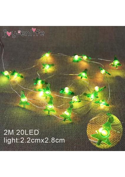 2 M Koltuk Değneği 2 M 20LED Noel Baba Kar Tanesi Ağacı LED Işık Dize Noel Dekorasyon Ev Için 2023 Noel Süs Noel Hediyesi Yeni Yıl (Yurt Dışından)