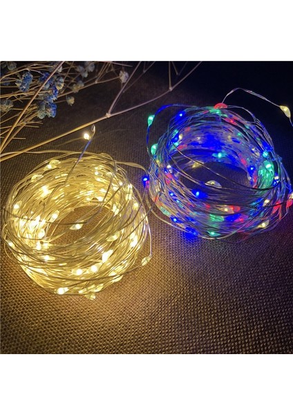 USB Renkli 2 M 20LED Yeni Yıl 2023 Garland USB Peri Dize Işık Ev Için Noel Süslemeleri Noel Süsleri Noel Hediyeleri Noel Ağacı Dekoru (Yurt Dışından)
