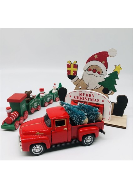 Hediye 2023 Yeni Yıl Hediyeleri Noel Kırmızı Kamyon Süsleri Çocuk Oyuncakları Yılbaşı Hediyeleri Eski Metal Araba Noel Takvimi Tren 2022 Navidad (Yurt Dışından) fiyatları