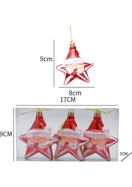 Noel Baba Yıldızı Noel Ağacı Kolye Elk Kardan Adam Şeker Kutulu Set Noel Hediyeleri Noel Dekorasyon Ev Için 2022 Yeni Yıl Noel Navidad Dekor (Yurt Dışından) fiyatları