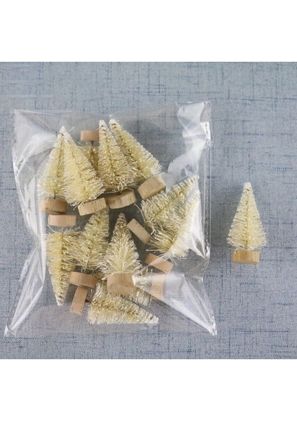 10CM Noel Mini Noel Ağacı Sisal Ipek Sedir Masa Masaüstü Dekor Küçük Noel Ağacı Altın Mini Ağacı 2022 Navidad 2023 Yeni Yıl (Yurt Dışından) indirimleri