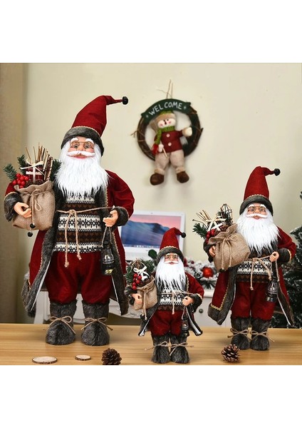 STYLE1G Şapka 60CM 60CM Büyük Noel Baba Bebekler Pembe Noel Kolye 2022 Ev Çocuklar Için Mutlu Noel Ağacı Dekoru Naviidad Noel Hediyeleri Doğum Hediyeleri (Yurt Dışından) modelleri