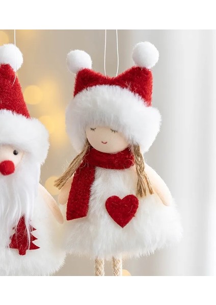 629-BEYAZ Melek Bebek Merry Christmas Süsler Noel Süslemeleri Ev Için Noel Doğum Ağacı Dekor Navidad Noel 2022 Yeni Yıl 2023 Hediyeler (Yurt Dışından) modelleri