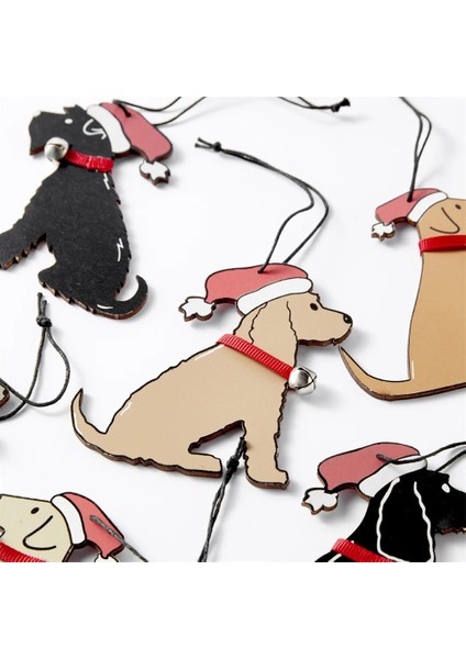 Stil 6 2023 Noel Ağacı Kolye Sevimli Ahşap Pet Köpek Damla Süsleme Yeni Yıl Şenlikli Parti Malzemeleri Odası Dekorasyon Noel Navidad Hediyeler (Yurt Dışından) modelleri