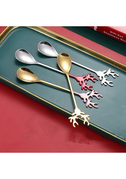 Altın Geyik Çatal Yeni Noel Baba Noel Kaşık Çatal Seti 2 Adet 2024 Yeni Yıl Noel Dekorasyon Ev Noel Hediyesi Için Natal Noel 2023 Merry Christmas (Yurt Dışından) indirimleri
