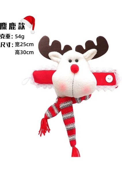 J Noel Karikatür Perde Toka Penguen Noel Baba Kardan Adam Elk Perde Tutucu Noel Dekor Ev Otel Için Noel Perde Aksesuarı (Yurt Dışından) fiyatları