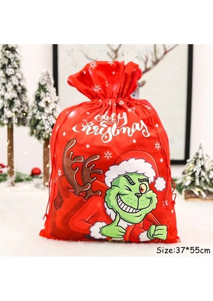 Büyük Hediye Çantası Navidad 2022 Yeni Yıl 2023 Hediye Çantası Büyük Şeker Çanta Noel Süs Seti Ev Için Noel Noel Süslemeleri Natal Noel Deco (Yurt Dışından)