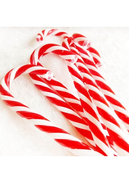 Gules 6 Adet Akrilik Dekoratif Kamış 6 Adet Noel Günü Noel Ağacı Dekoratif Şeker Dekoratif Kamış Noel Hediyesi Küçük Kamış (Yurt Dışından) modelleri