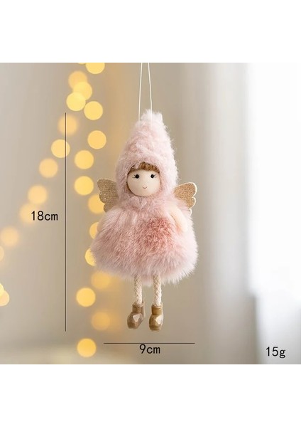 Hy-Pembe C3 Yeni Melek Bebek Noel Ağacı Asılı Süsler Dekor Noel Baba Kardan Adam Kolye Dekorasyon Ev Navidad 2022 Araba Süsleme Için (Yurt Dışından)