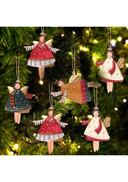 Bir Noel Baba Metal Noel Kolye Noel Ağacı Süsleri Asılı Metal Süsler Dıy Noel Baba Kardan Adam Parti Çocuk Oyuncakları Hediye Noel Yeni Yıl 2022 (Yurt Dışından)
