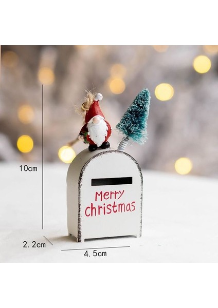 ER01-1PC 1 Adet Noel Melek Metal El Sanatları Hediye Kolye Beyaz Elbise Kız Asılı Dekorlar Damla Süsleme Parti Malzemeleri Festivali Aksesuarları (Yurt Dışından)