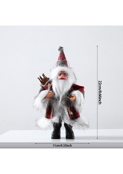 Çam Kozalağı Orta Peluş Sevimli Noel Baba Bebek Noel Dekorasyonu Noel Ağacı Süs Masaüstü Navidad Noel Arifesi Hediye Noel Yeni Yıl 2023 Doğum (Yurt Dışından)