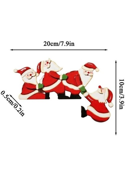 Noel Baba Noel Ağacı Dekorasyon Süsler Simülasyon Lolipop Kırmızı ve Beyaz Şeker Kolye 2023 Yeni Yıl Noel Süslemeleri Ev Için (Yurt Dışından) fiyatları