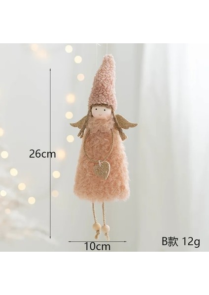 B-2 Yeni Yıl 2022 Dekor Noel Melek Peluş Bebek Oyuncak Yılbaşı Ağacı Süsler Natal Noel Navidad 2023 Yeni Yıl Hediyeleri (Yurt Dışından) fiyatları