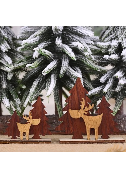 Açık Gri Noel Noel Ahşap Kolye Ahşap El Sanatları Yılbaşı Ağacı Süslemeleri Yılbaşı Hediyeleri Çocuk Oyuncakları Ev Dekorasyonu Dıy Yeni Yıl 2024 (Yurt Dışından) indirimleri