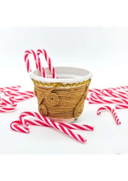 10 cm 6 Adet Şeker Noel Kamışı Yılbaşı Ağacı Dekorasyon Kolye Yeni Yıl Partisi Dekorasyon Aile Oyuncak Navidad (Yurt Dışından) modelleri