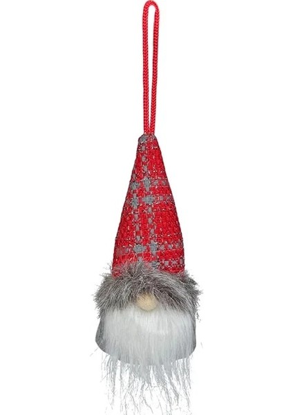 Bir Noel Yüzü Olmayan Yaşlı Adam Noel Ağacı Asılı Süsler El Yapımı Peluş Gnome Santa Bebek Yılbaşı Ağacı Dekorasyon Noel Hediyesi (Yurt Dışından)