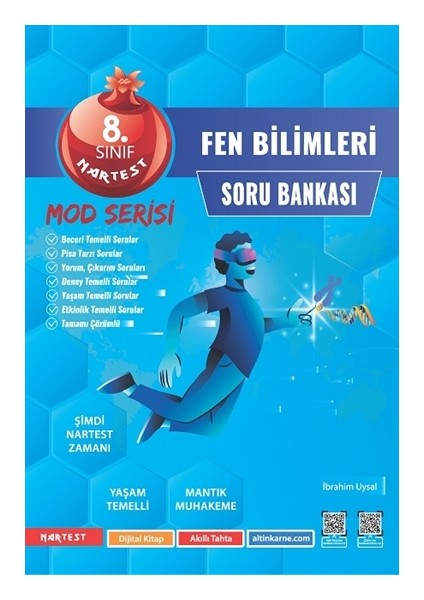 8. Sınıf Mod Fen Bilimleri Soru Bankası 256 Sayfa Türkçe 2023 Yayın