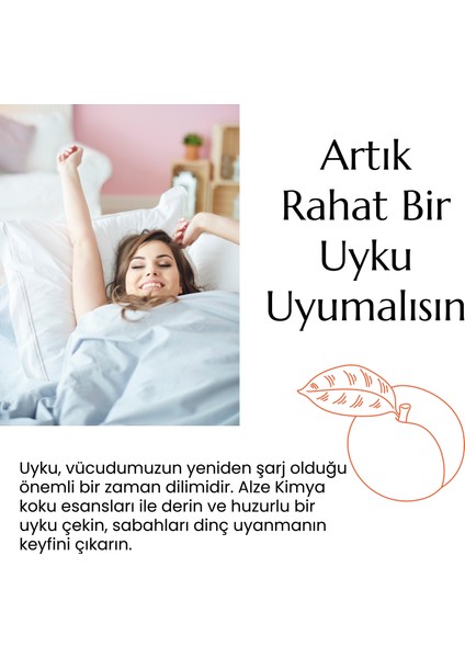 Şeftali Esansı Mum ve Buhurdanlık Için Yoğun 10,20,30 ml