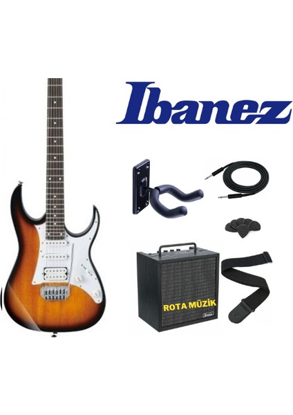 GRG140-SB Gıo Serisi Sunburst Elektro Gitar Set fiyatları