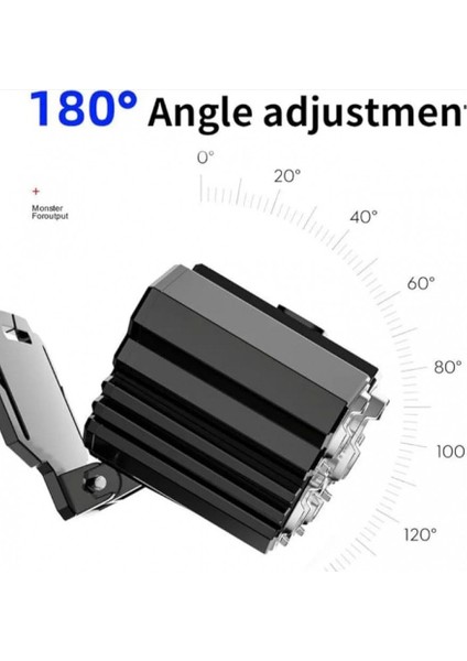 5 Led'li USB Şarjlı Kafa Lambası P-T21