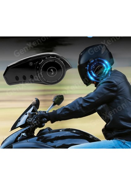 BT35 Bluetooth 5.0, Bütün Kask Modelleri ile Uyumlu Motosiklet Intercom /motosiklet Interkom