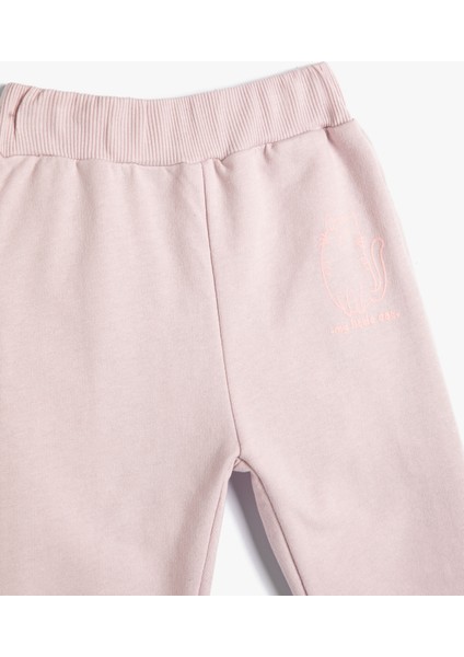 Basic Jogger Eşofman Altı Beli Lastikli Pamuklu modelleri