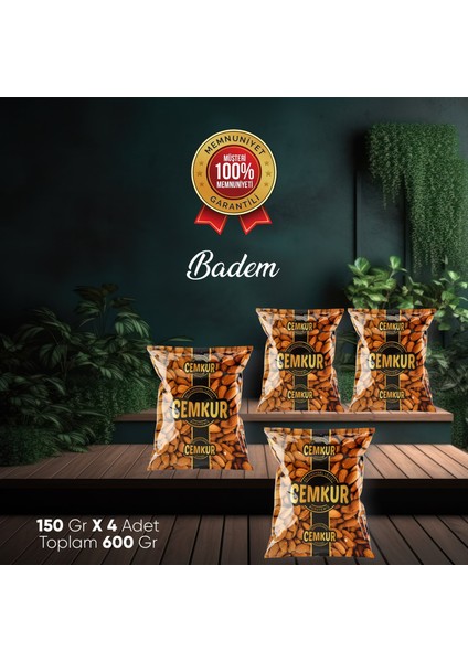 Kavrulmuş Badem İçi 150 gr x 4