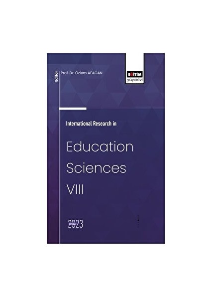 International Research in Education Sciences 8