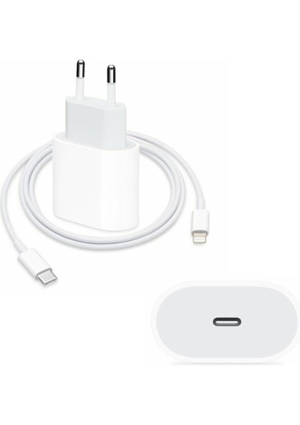 20 W Usb-C Güç Adaptörü + Lightning Şarj Kablosu