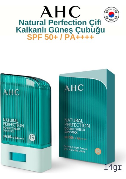 Naturel Perfection Double Shield Sun Stick Güneş Çubuğu Spf 50+ /pa+++