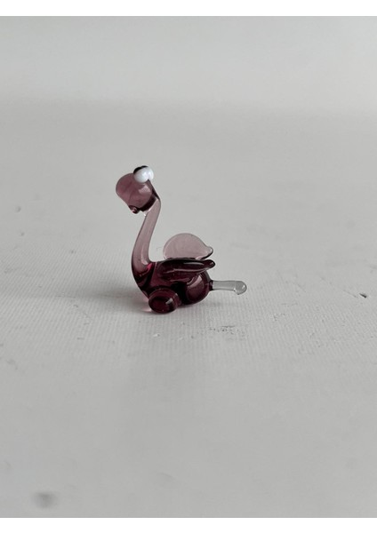 El Yapımı Mini Murano Cam Dinozor Biblo A151-09