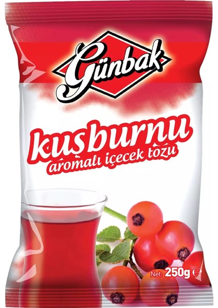 Kuşburnu Aromalı İçecek Tozu 250 gr