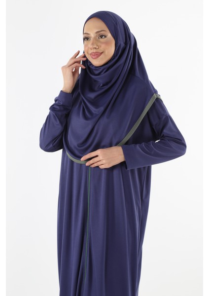 2199_ Fermuarlı Başörtülü Tesettür Namaz Elbisesi fırsatları