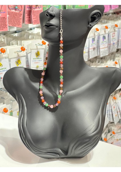 Sertifikalı Doğal Taş 7 Çakra Tasarım Kolye modelleri