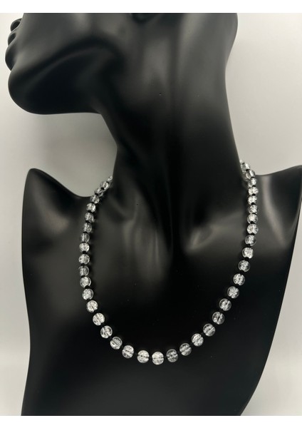 Sertifikalı Doğal Taş Necef Taşı Kolye 6mm indirimleri