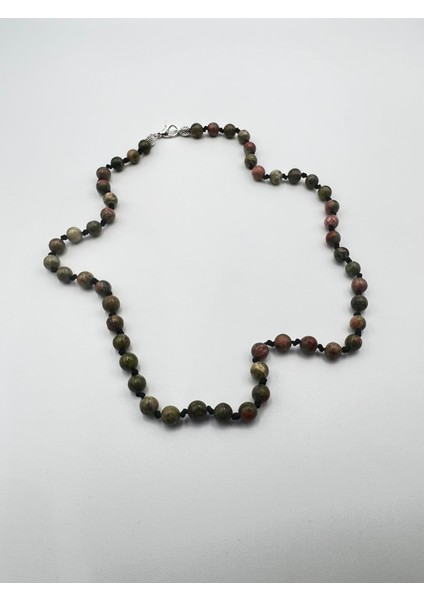 Sertifikalı Doğal Taş Taşı Kolye 6 mm modelleri