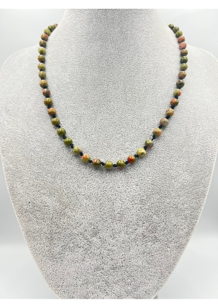 Sertifikalı Doğal Taş Taşı Kolye 6 mm fırsatları